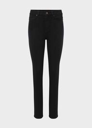 Petite Gia Sculpting Jeans, Black, hi-res