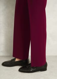 Mabel Straight Trousers, Beryl Red, hi-res