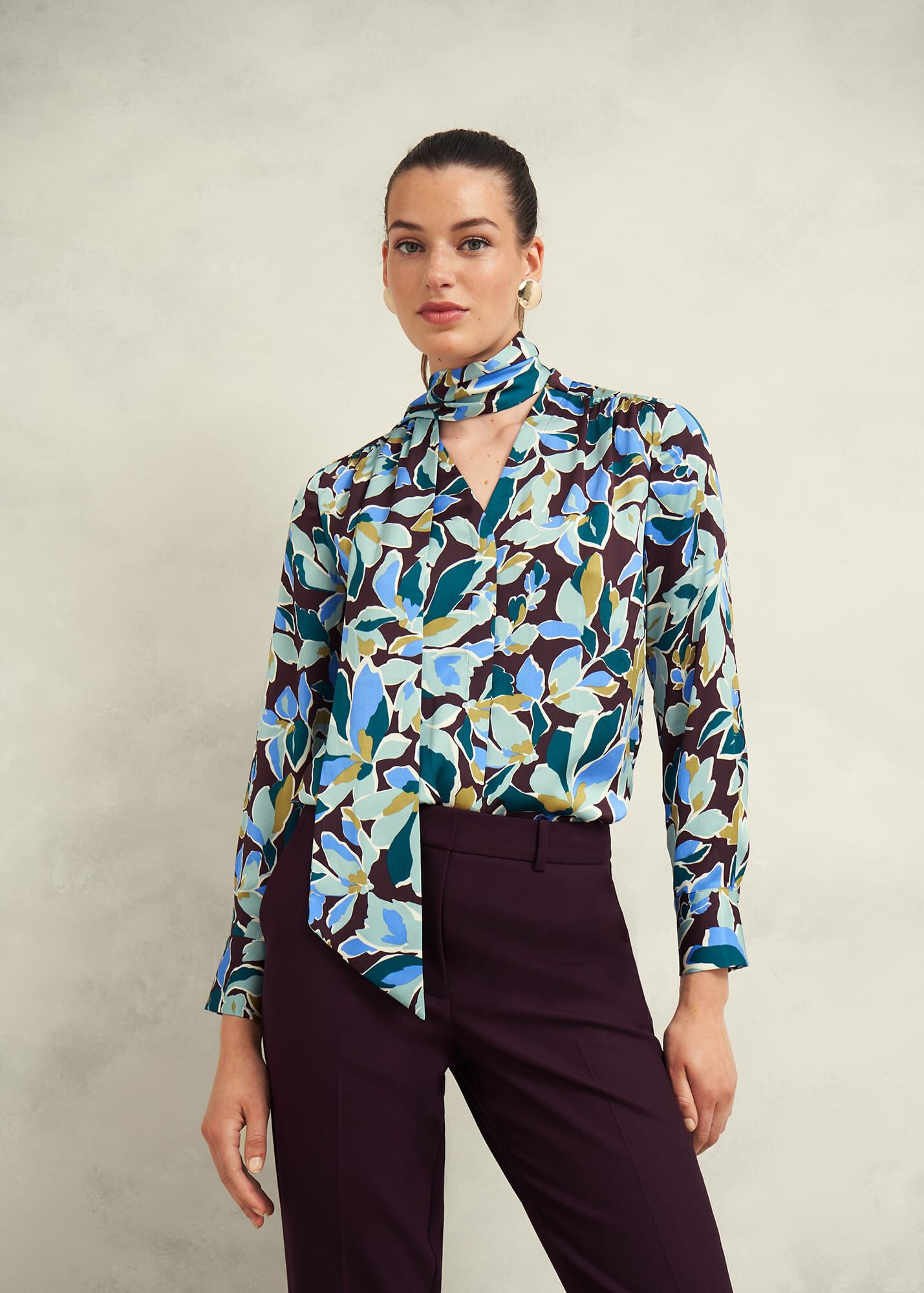 ホブズ HOBBS ALYSSA BLOUSE （MIULTI） Alyssa Blouse | Hobbs US |