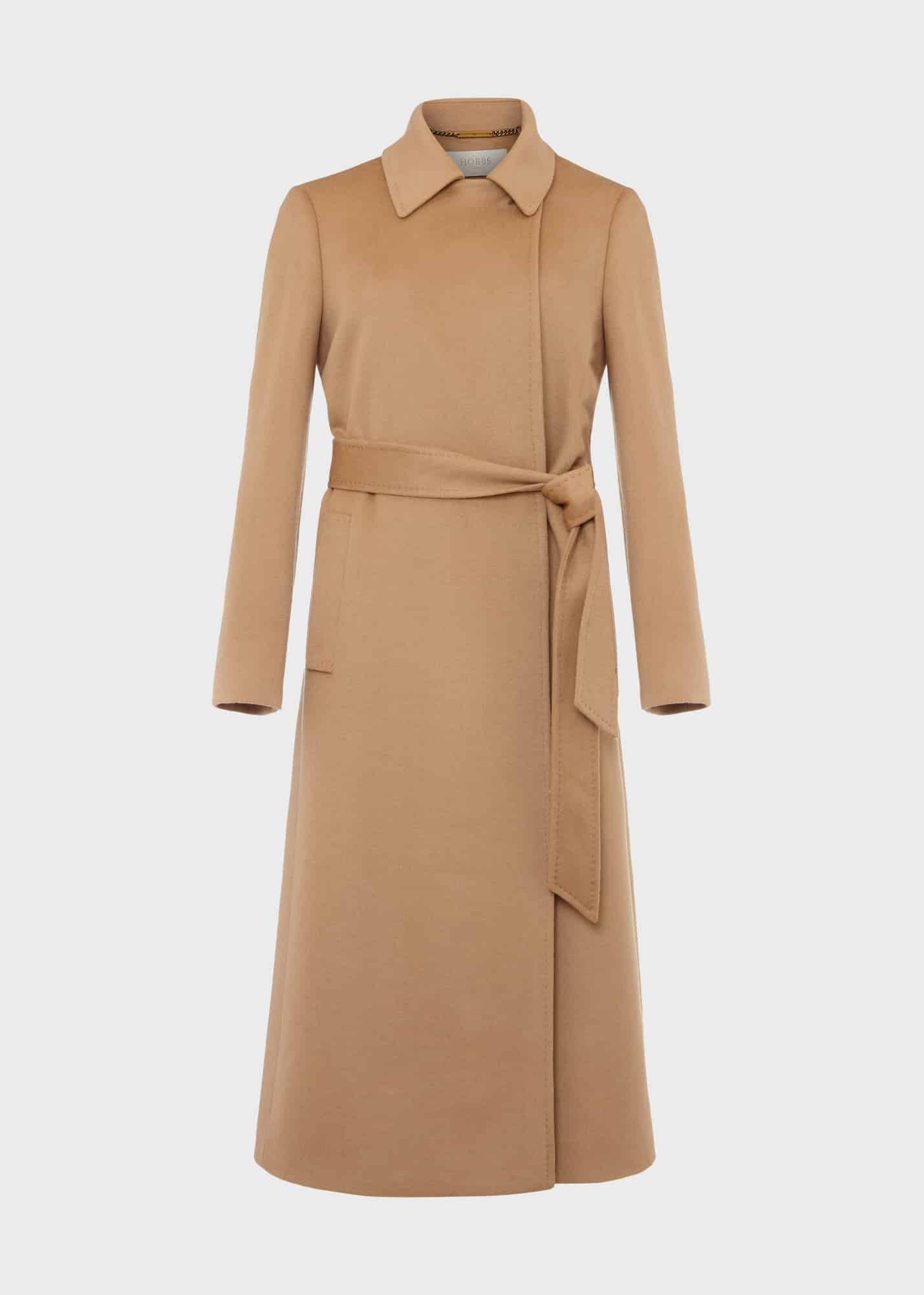 Hobbs olivia sales camel coat
