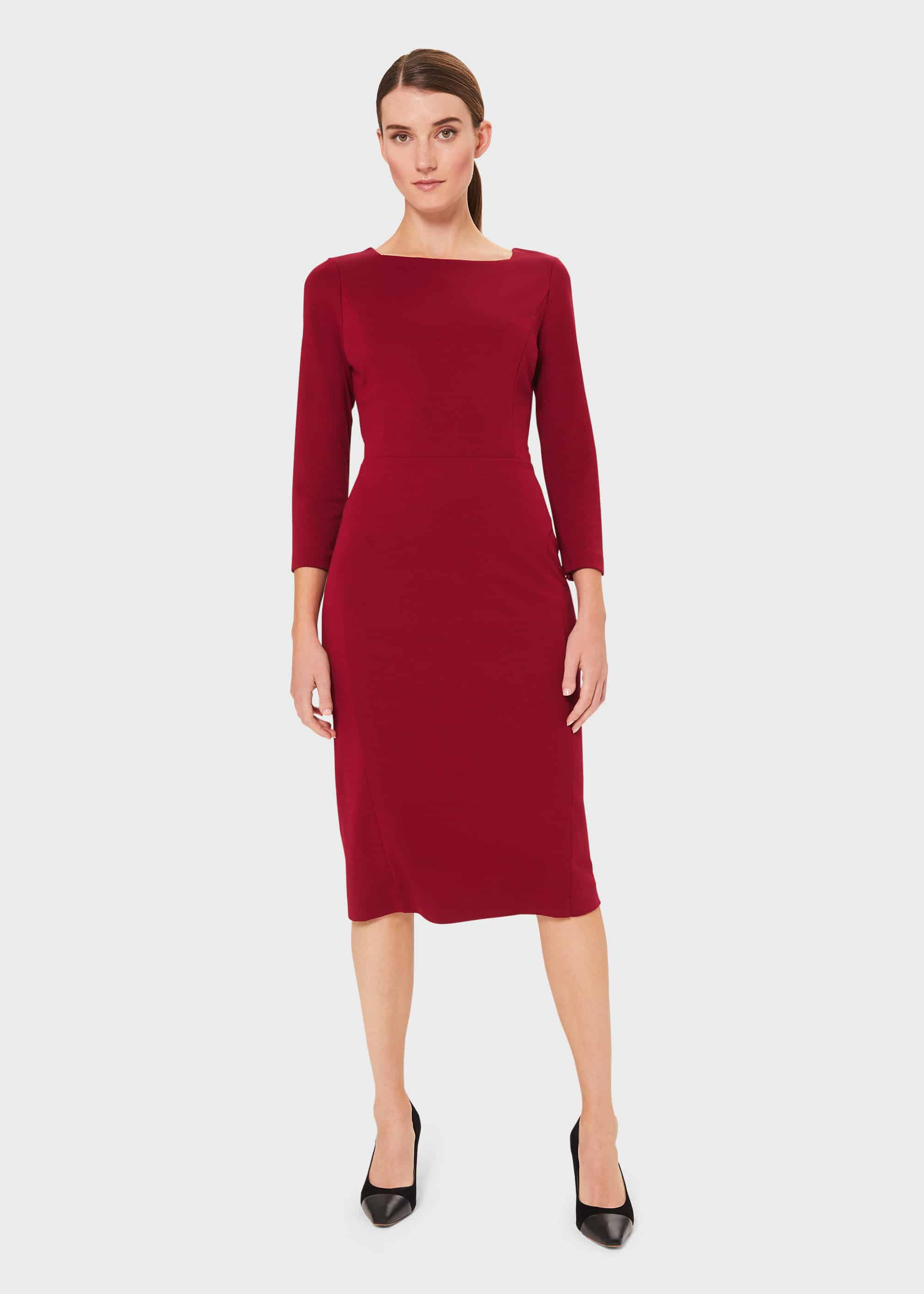 hobbs kelly wrap dress