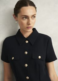 Nadiya Dress, Navy, hi-res