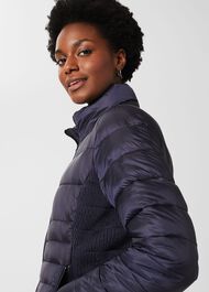 Noemi Puffer Jacket, Navy, hi-res