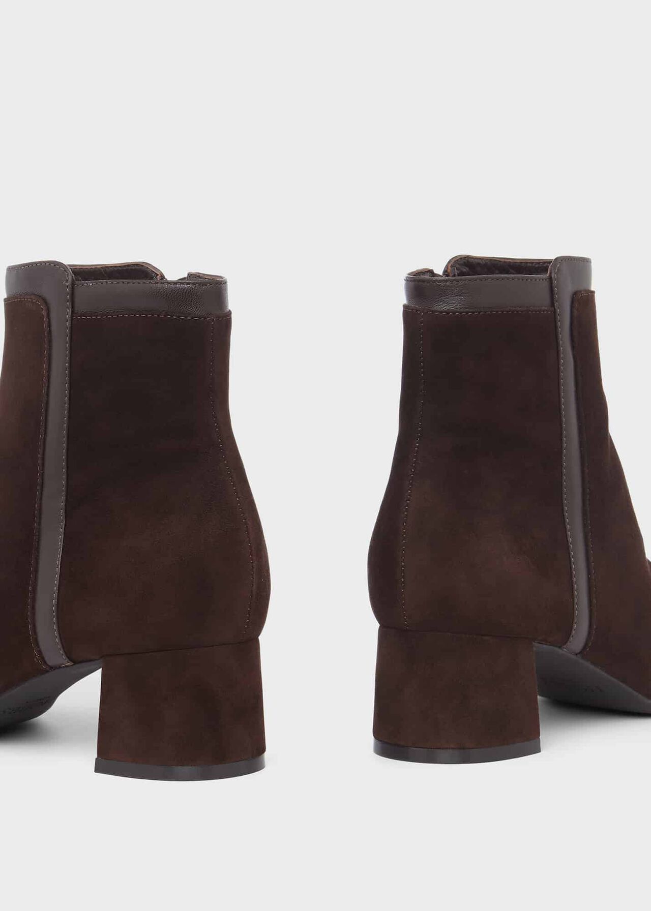 Iro Suede Ankle Boots, Dark Brown, hi-res