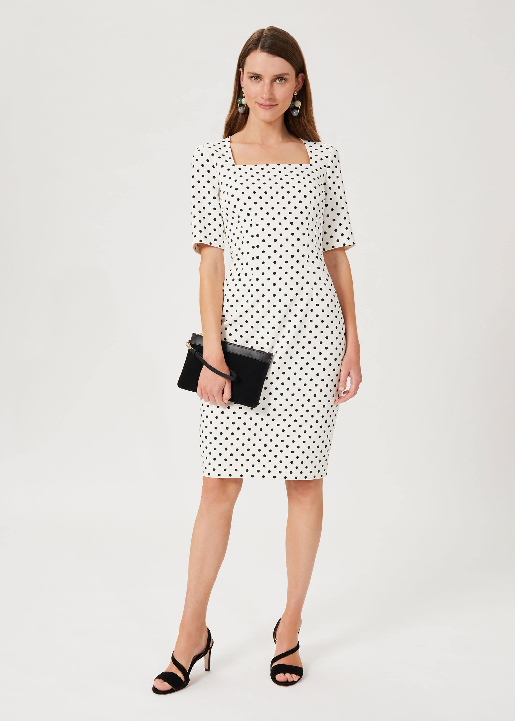 hobbs astraea spot dress factory Online SAS
