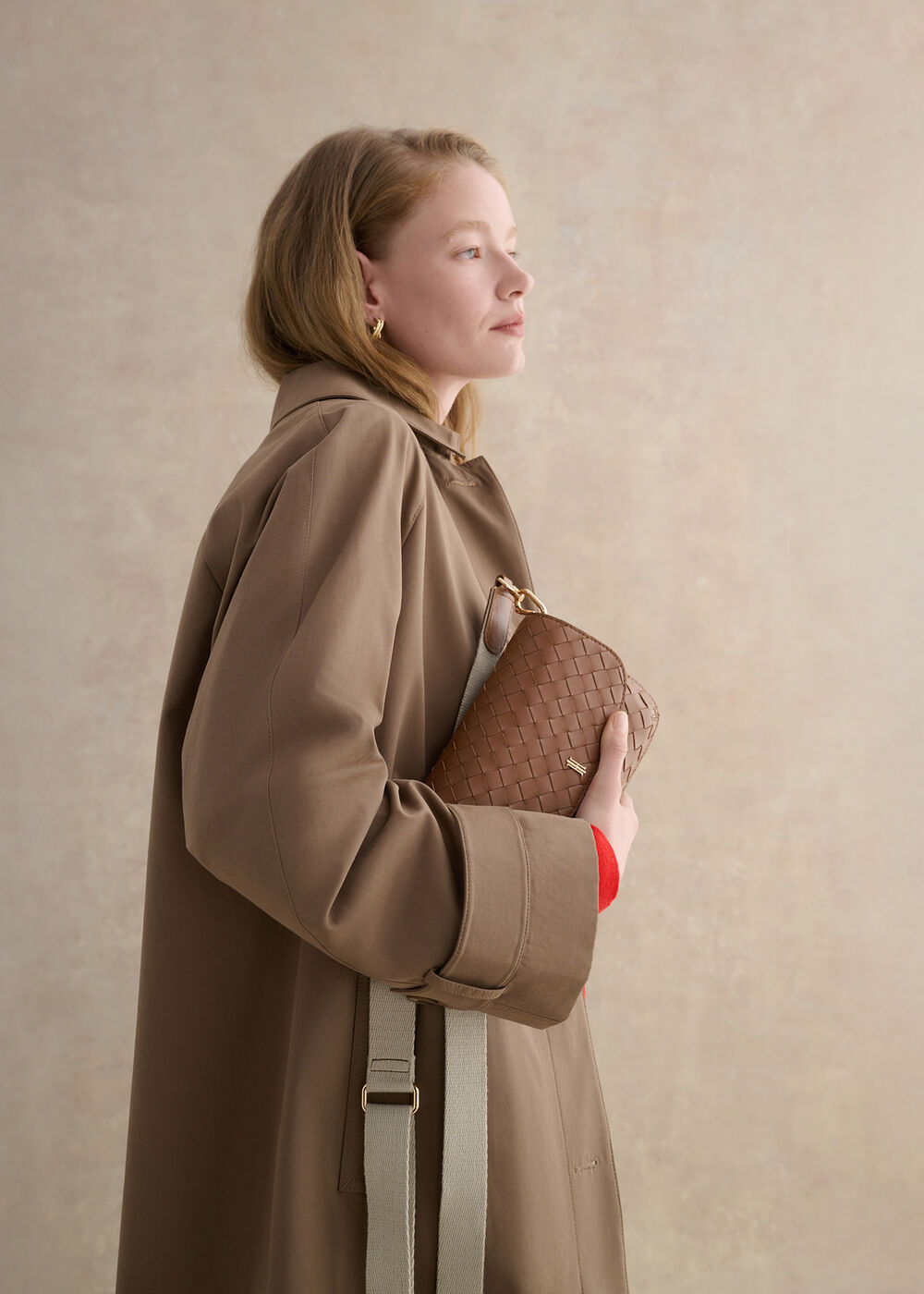 Berwick Woven Bag, Tan, hi-res