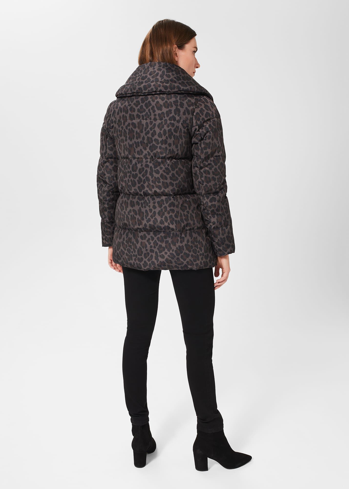 Hobbs leopard hot sale print coat