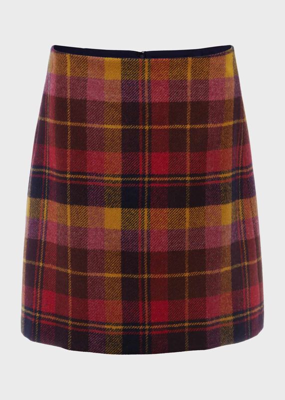 Lacey Wool Skirt