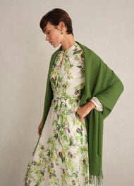 Matilda Scarf, Bay Leaf Green, hi-res