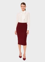Beatrice Skirt, Merlot, hi-res