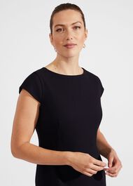 Mia Dress, Navy, hi-res