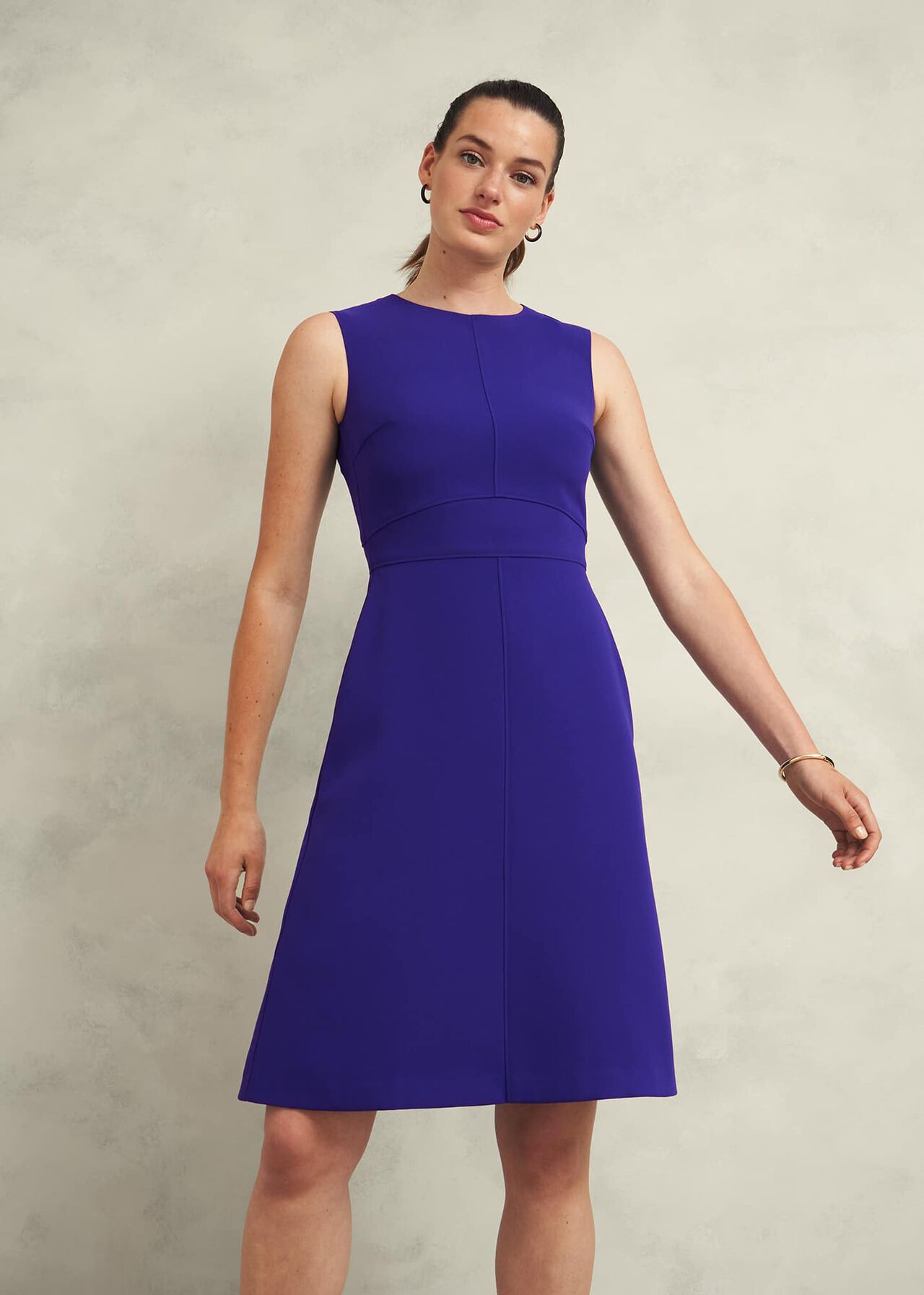 Ophelia Dress, Cobalt, hi-res