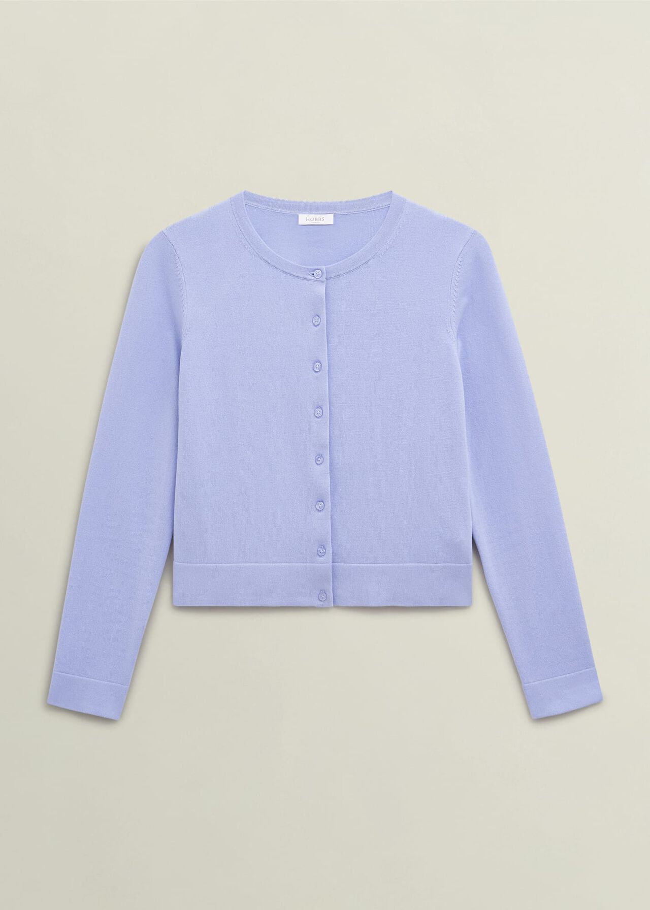 Michelle Cotton Cardigan, Maya Blue, hi-res