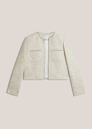Darcy Tweed Jacket, Sage Ivory, hi-res