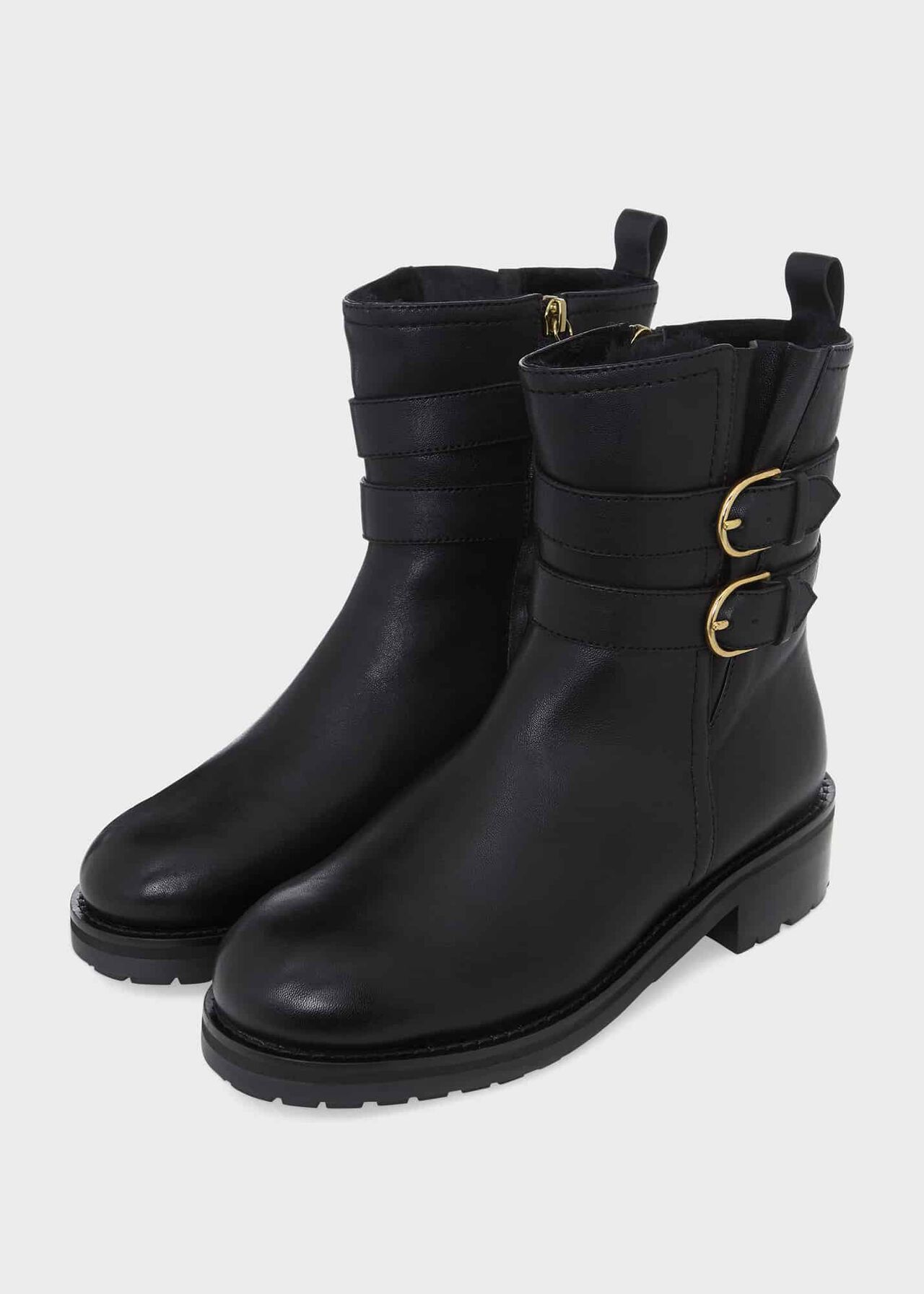 Matilda Ankle Boots, Black, hi-res