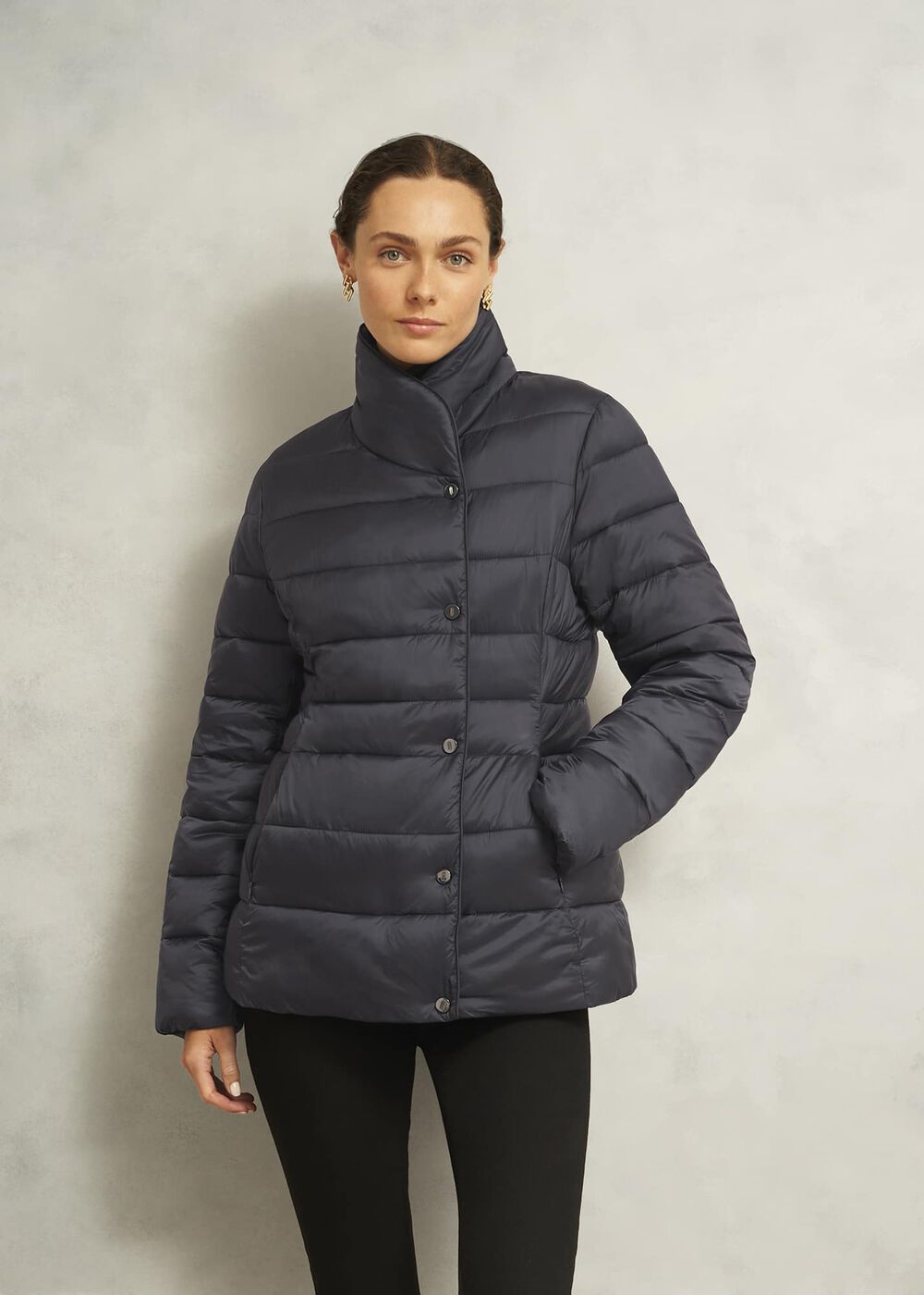 Petite Tana Puffer, Charcoal, hi-res