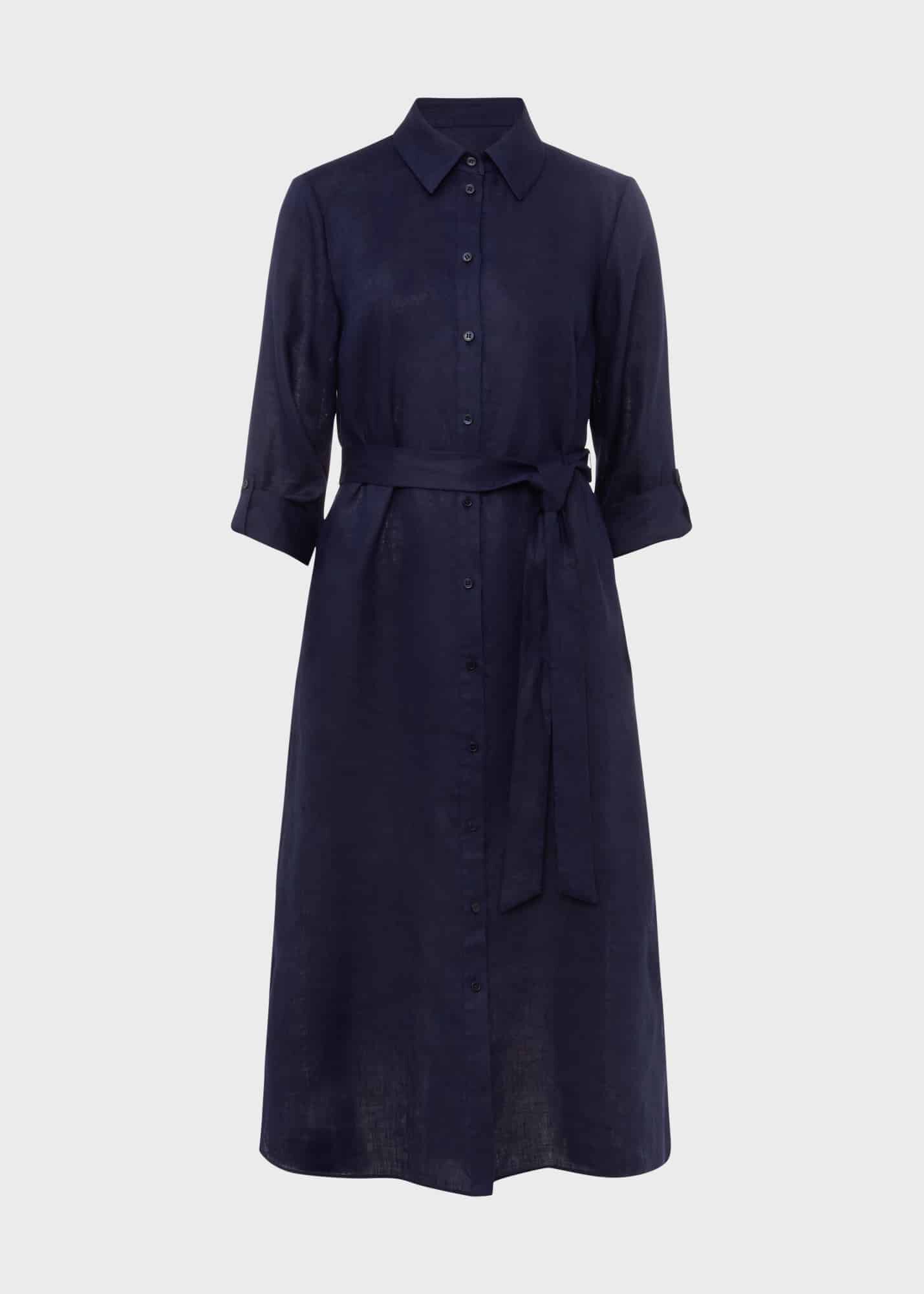 Linden Linen Shirt Dress