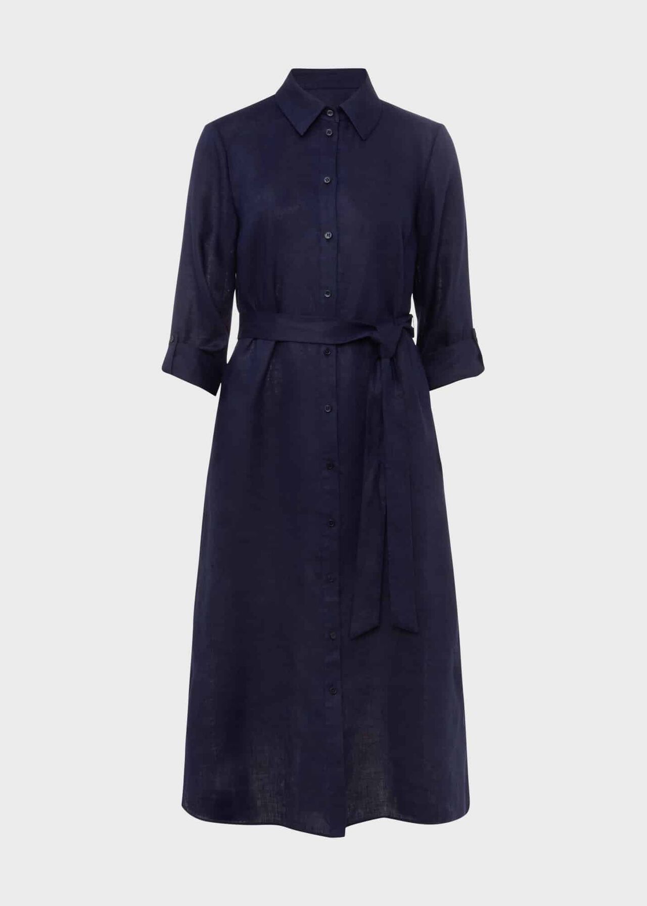 Linden Linen Shirt Dress | Hobbs