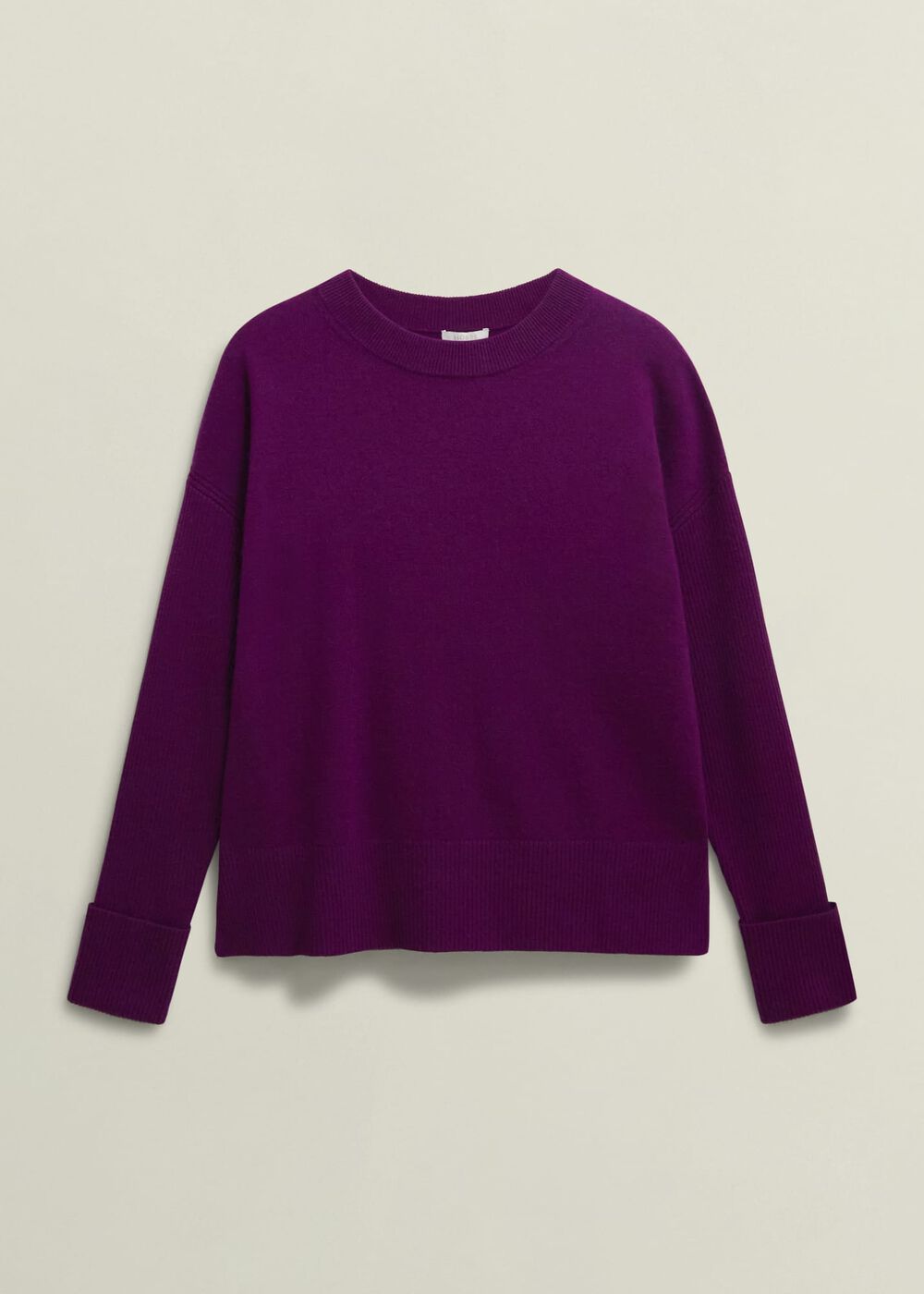 Darla Jumper With Cashmere, Vibrant Purple, hi-res