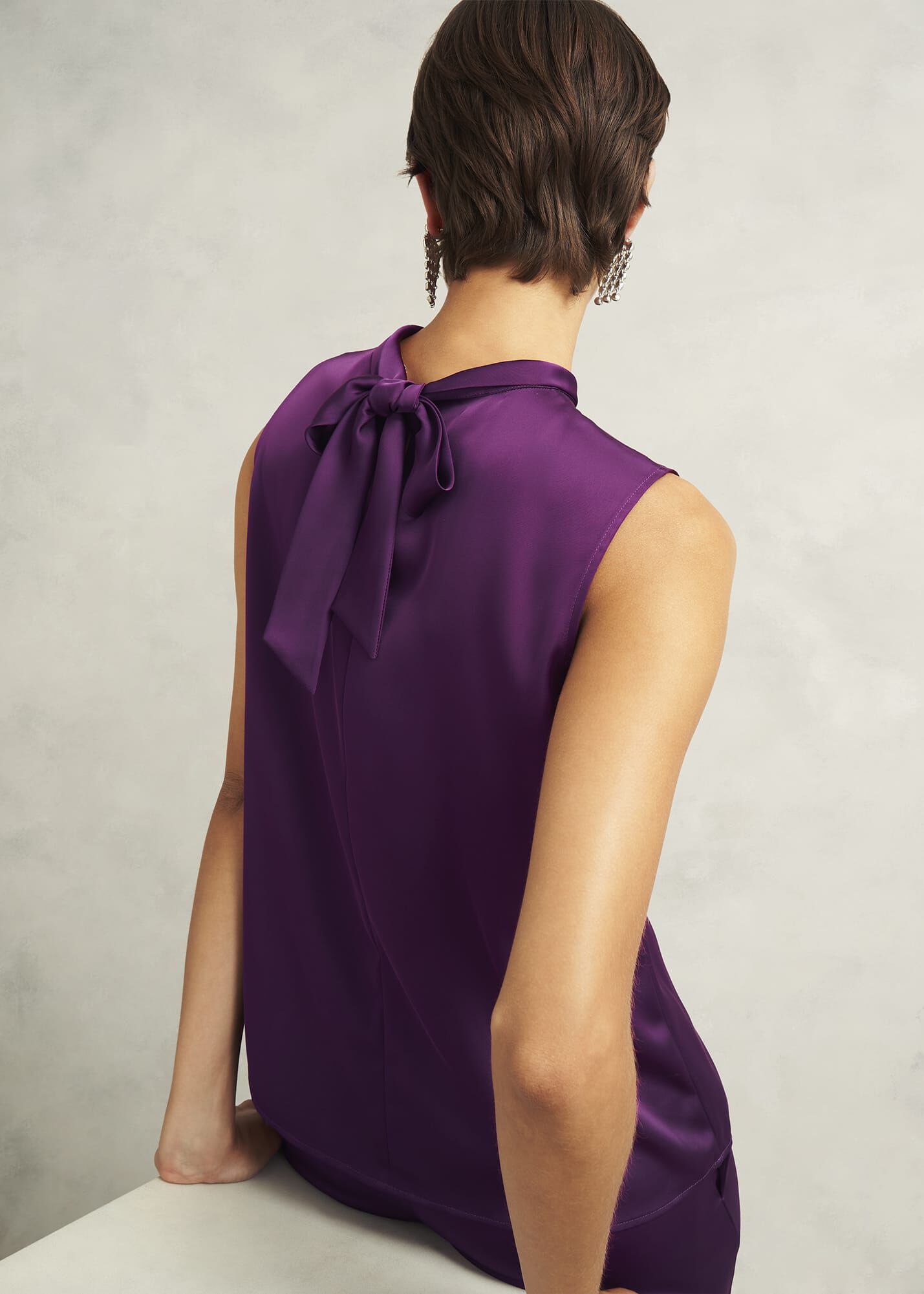 ホブズ HOBBS EREN BLOUSE （VIBRANT BLOUSE） Eren Satin Blouse | Hobbs US |