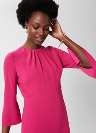 Marianne Fit And Flare Dress, Magenta Pink, hi-res