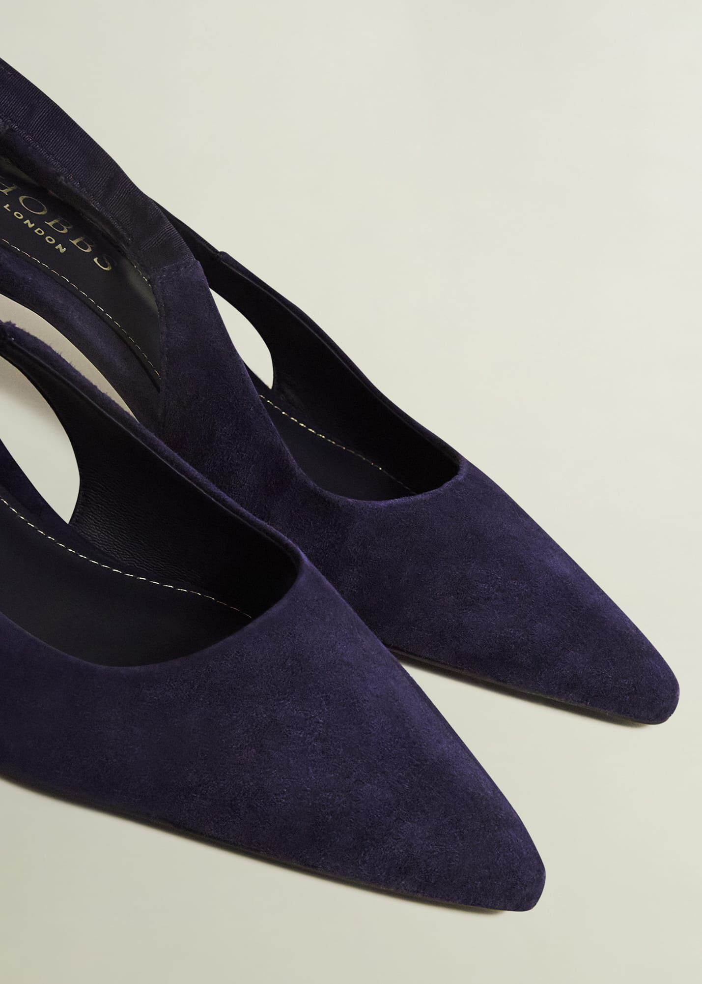 Safia Suede Slingbacks | Hobbs US |