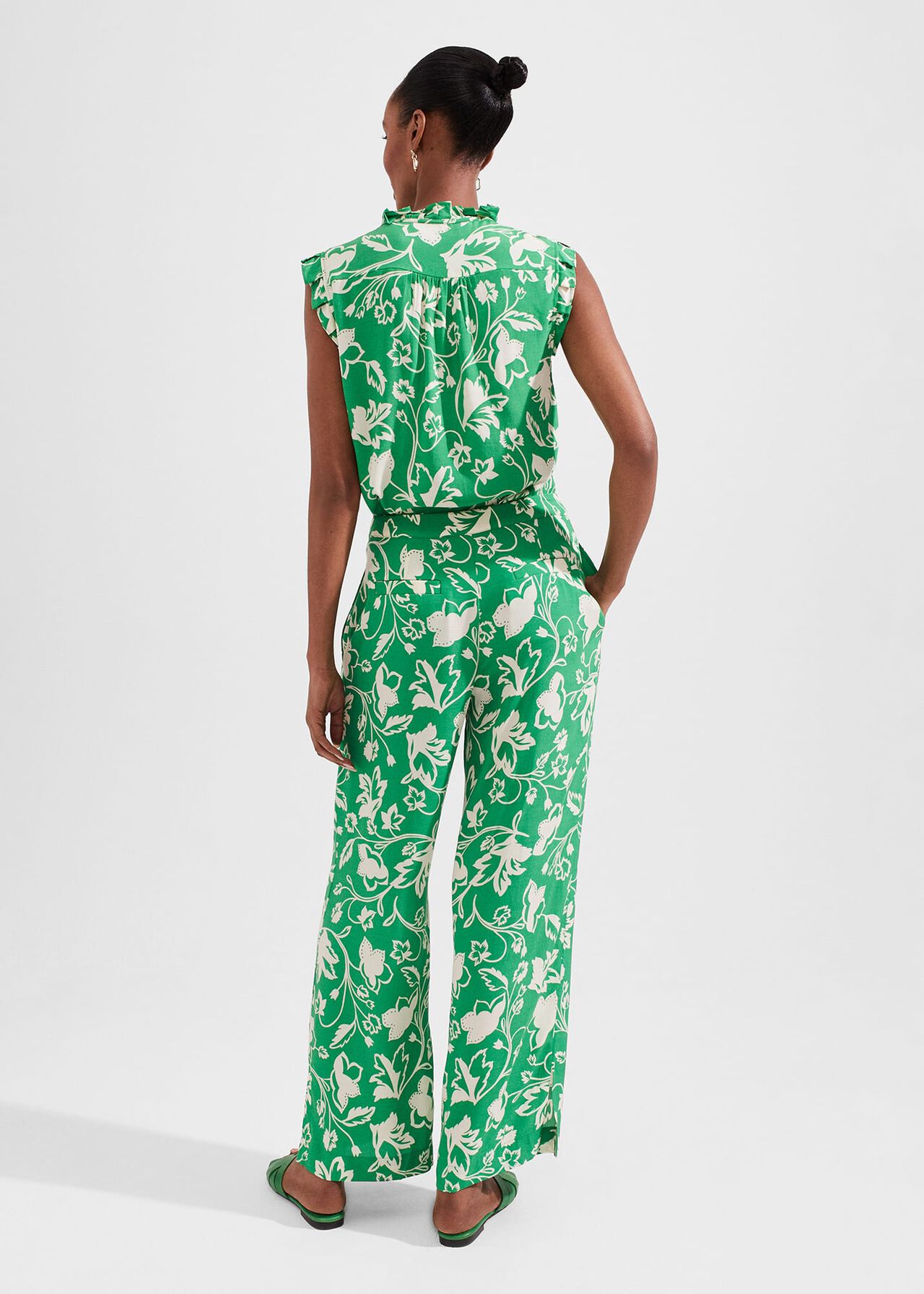 Palmer Trouser, Green Multi, hi-res