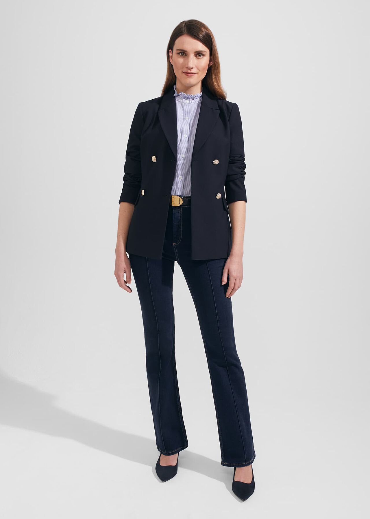Niomi Pinseam Jeans, Indigo, hi-res