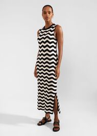 Kara Sandal, Black, hi-res