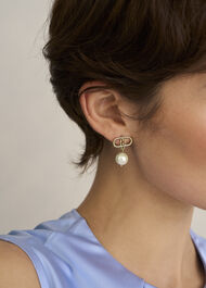 Bette Earrings, Gold, hi-res
