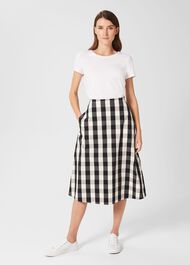 Miley Skirt, Neutral Black, hi-res