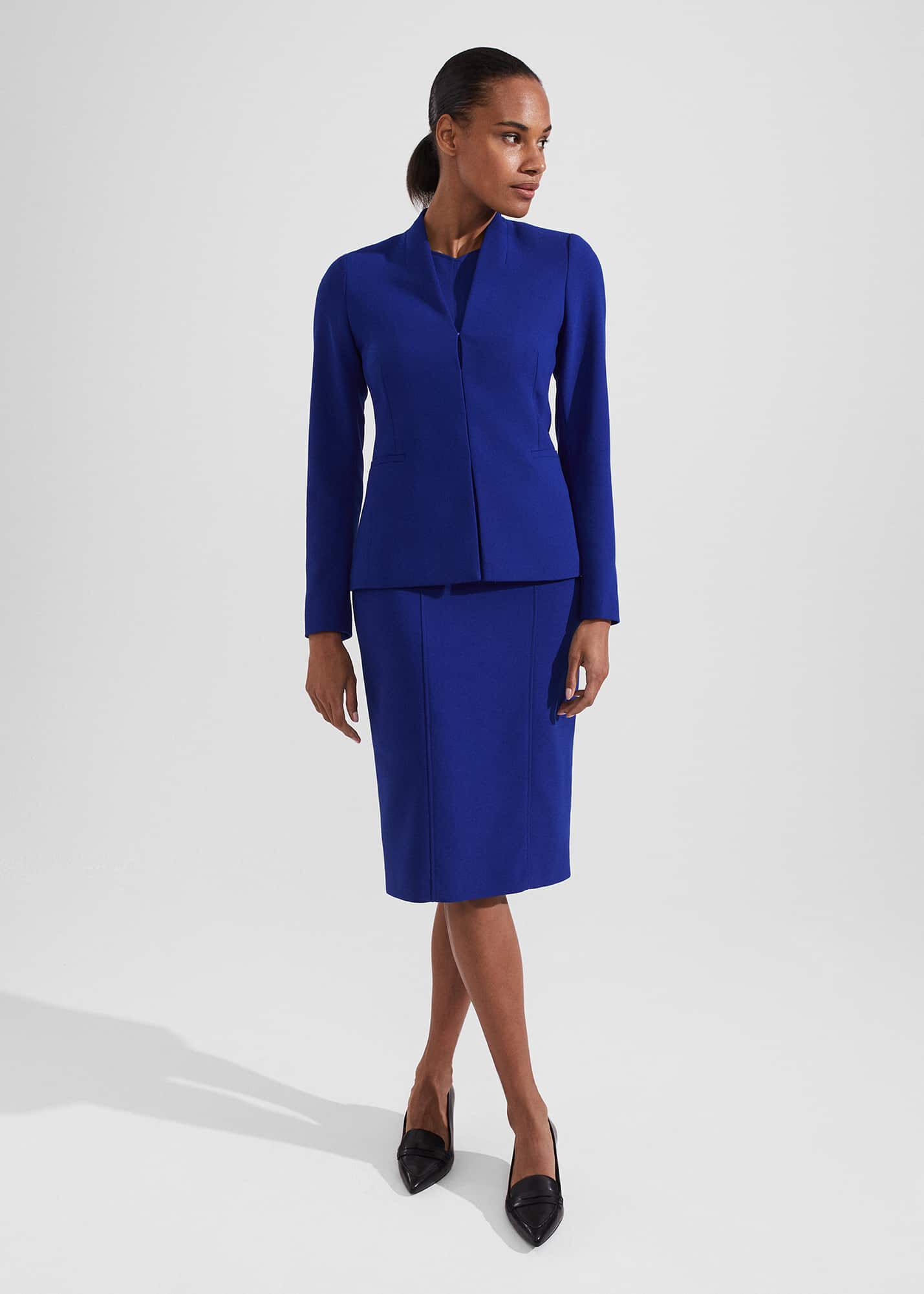 Jacket for blue discount dress