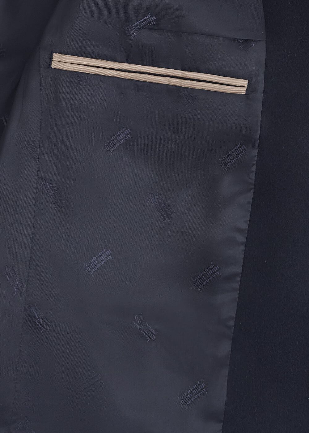 Cavendish Wool Coat, Navy, hi-res