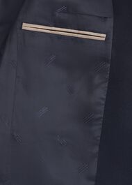 Cavendish Wool Coat, Navy, hi-res