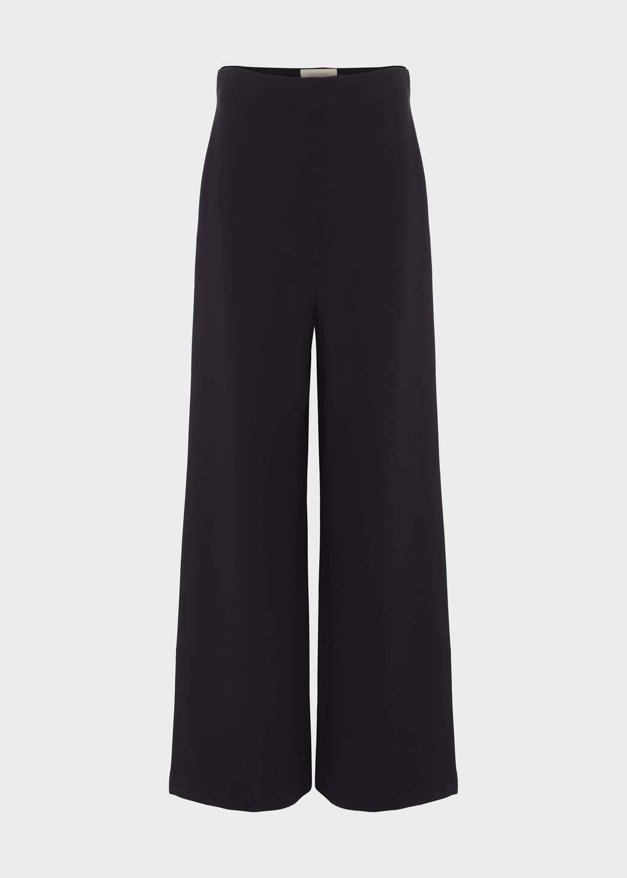 Pippa Jersey Wide Leg Trousers, Navy, hi-res