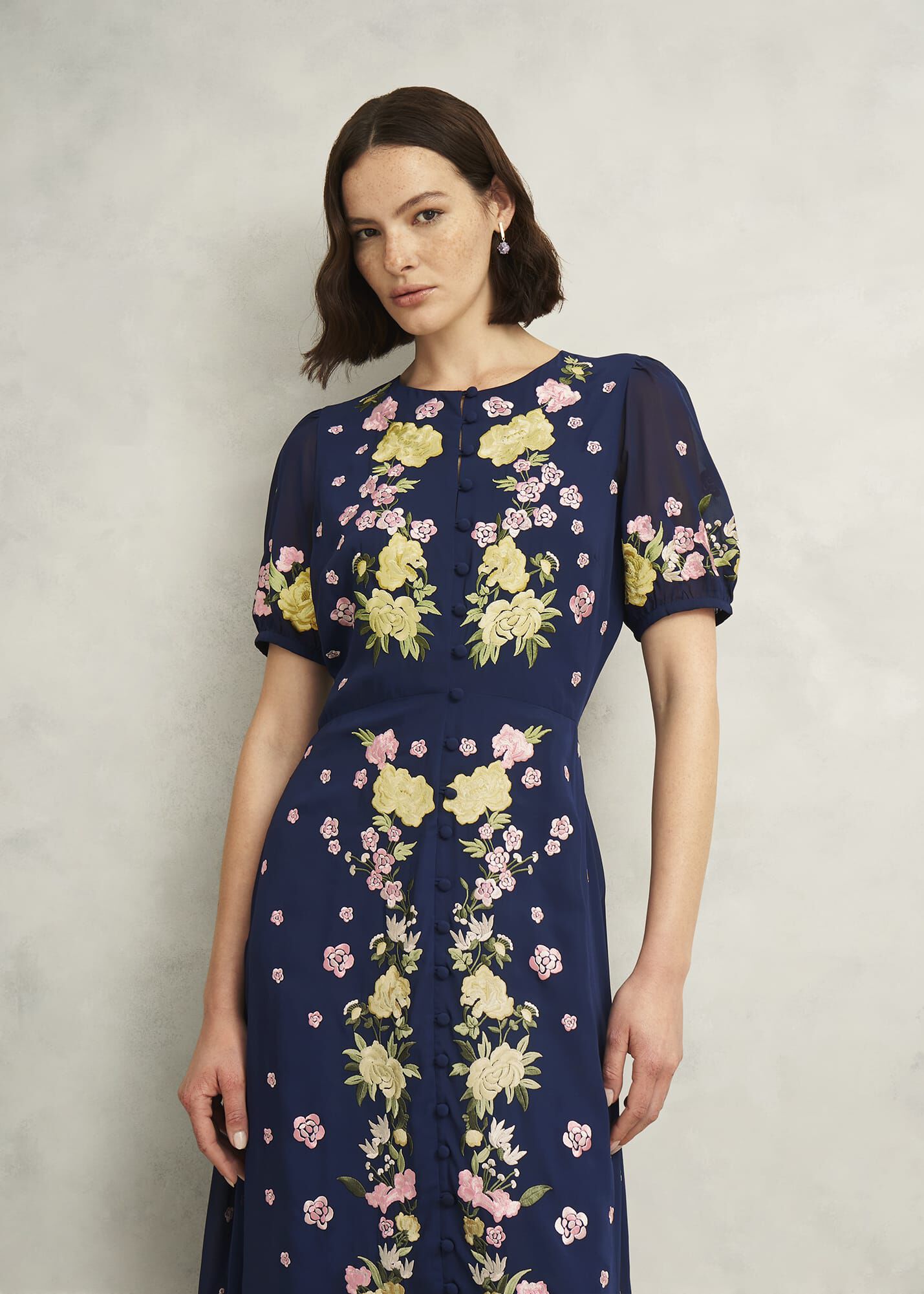 【HOBBS LONDON】Elva Embroidered Dress Elva Embroidered Dress | Hobbs US |