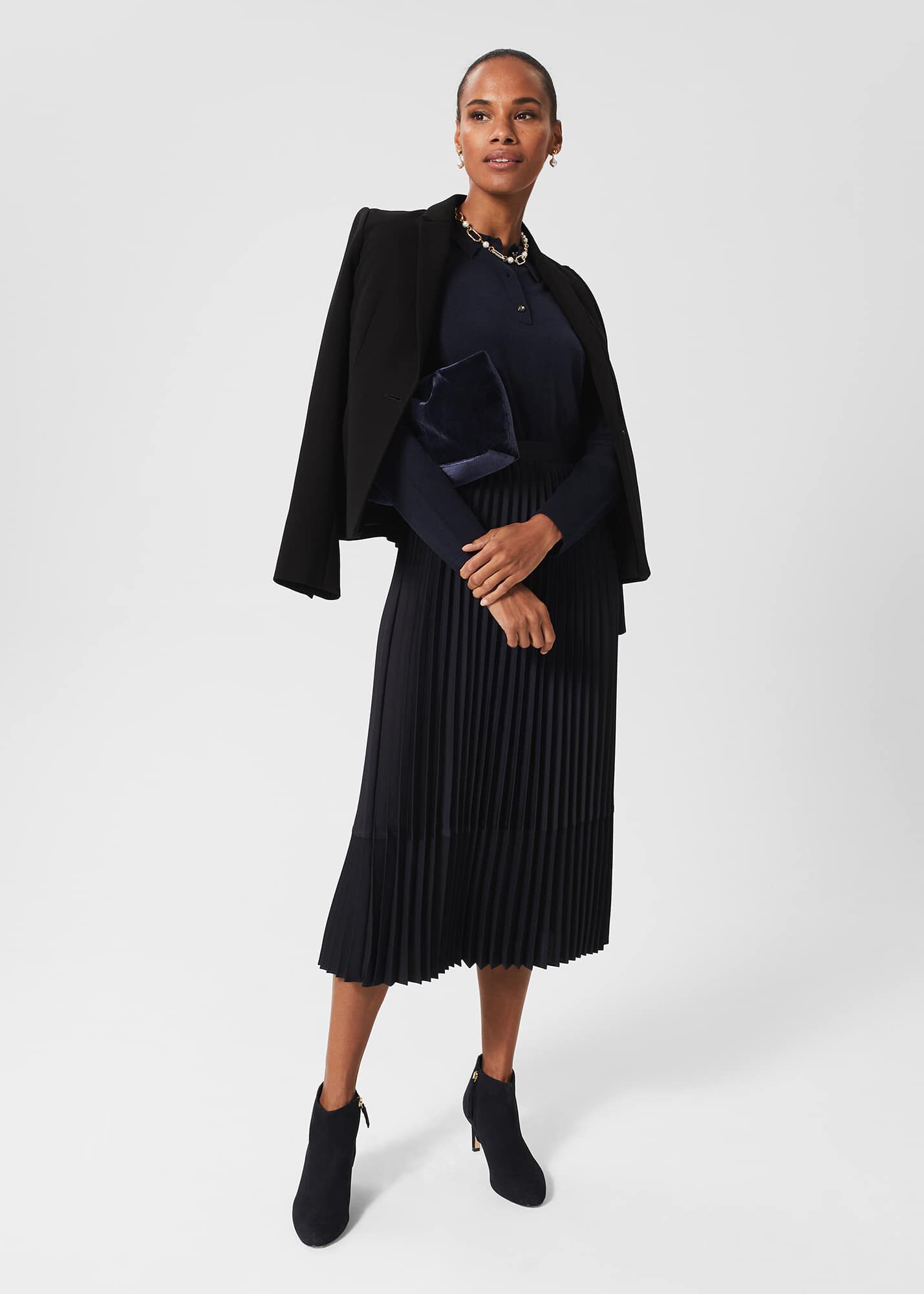 SHEIN Pleated Maxi Skirt  SHEIN UK