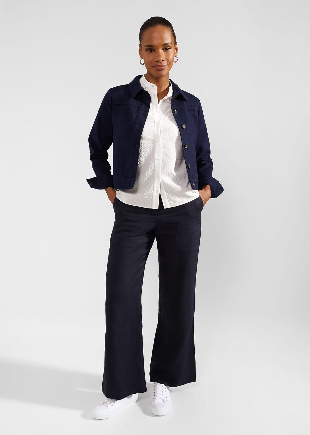 Alexandria Blouse, Ivory, hi-res