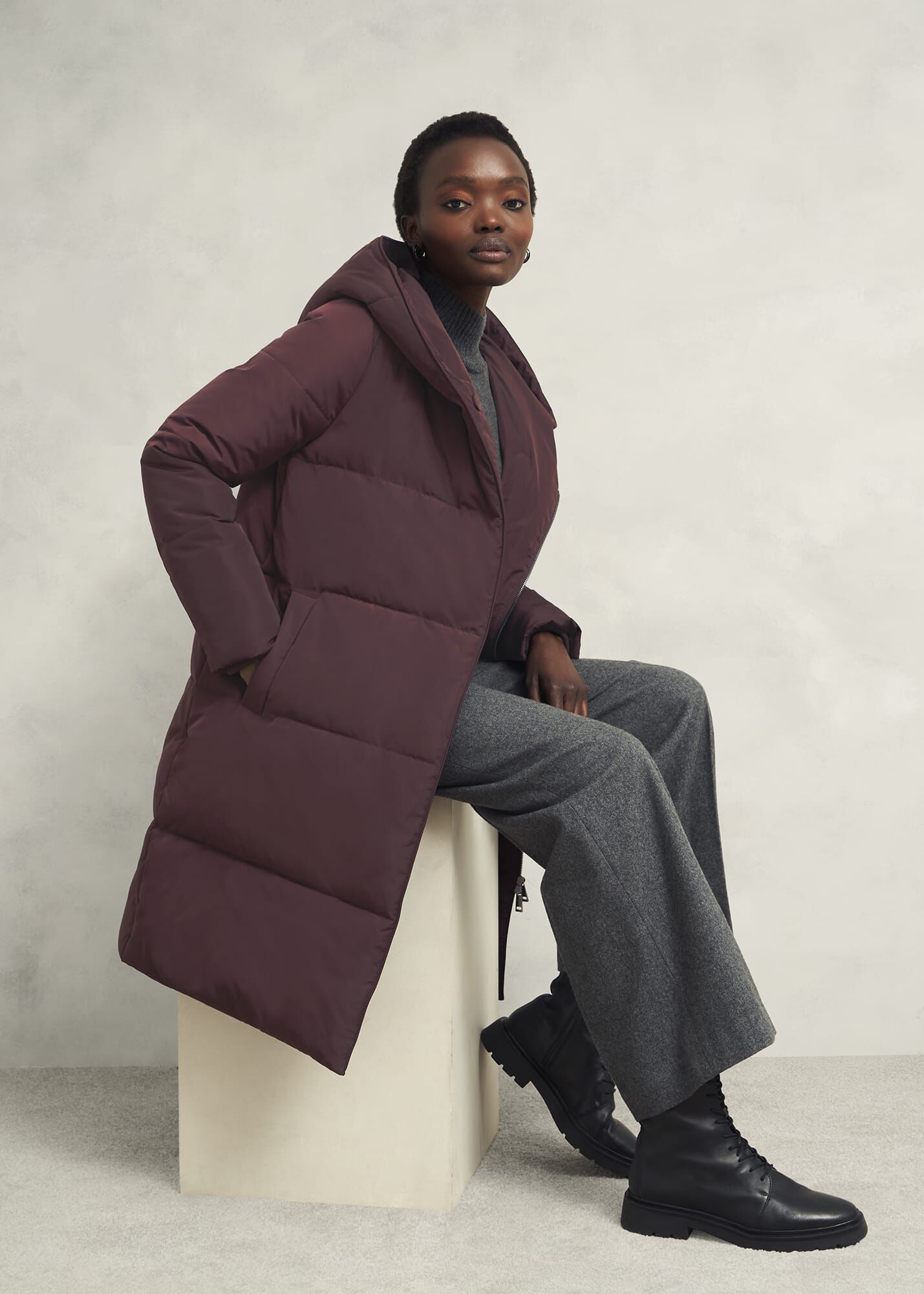 ★Hobbs London★ プチ ダーラ パファー Petite Darla Puffer Petite Darla Puffer | Hobbs US |