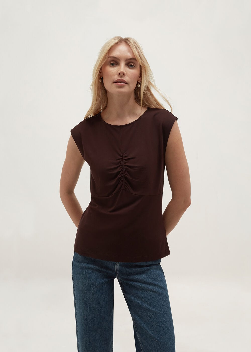 Luisa Ruched Top