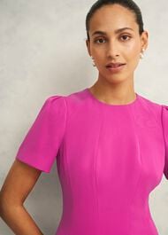 Eliana Dress, Bright Pink, hi-res