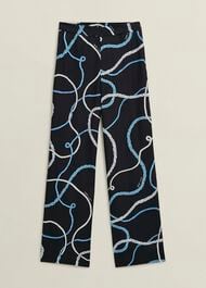 Raya Trousers, Navy Multi, hi-res