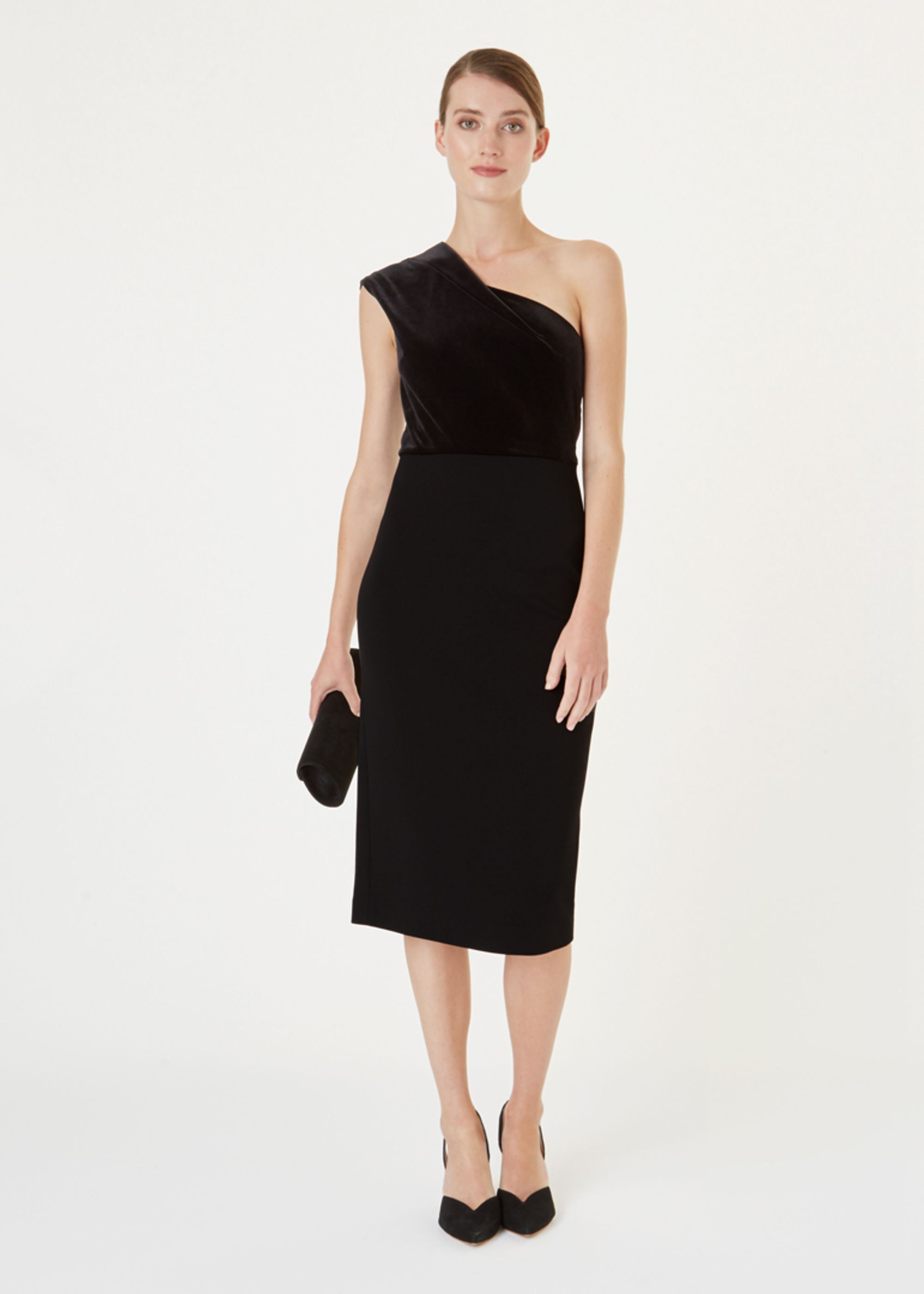 Hobbs top black dress