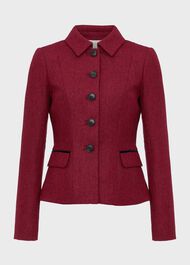 Daniella Wool Jacket, Pink Multi, hi-res