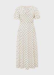 Sandon Dress, Ivory Black, hi-res