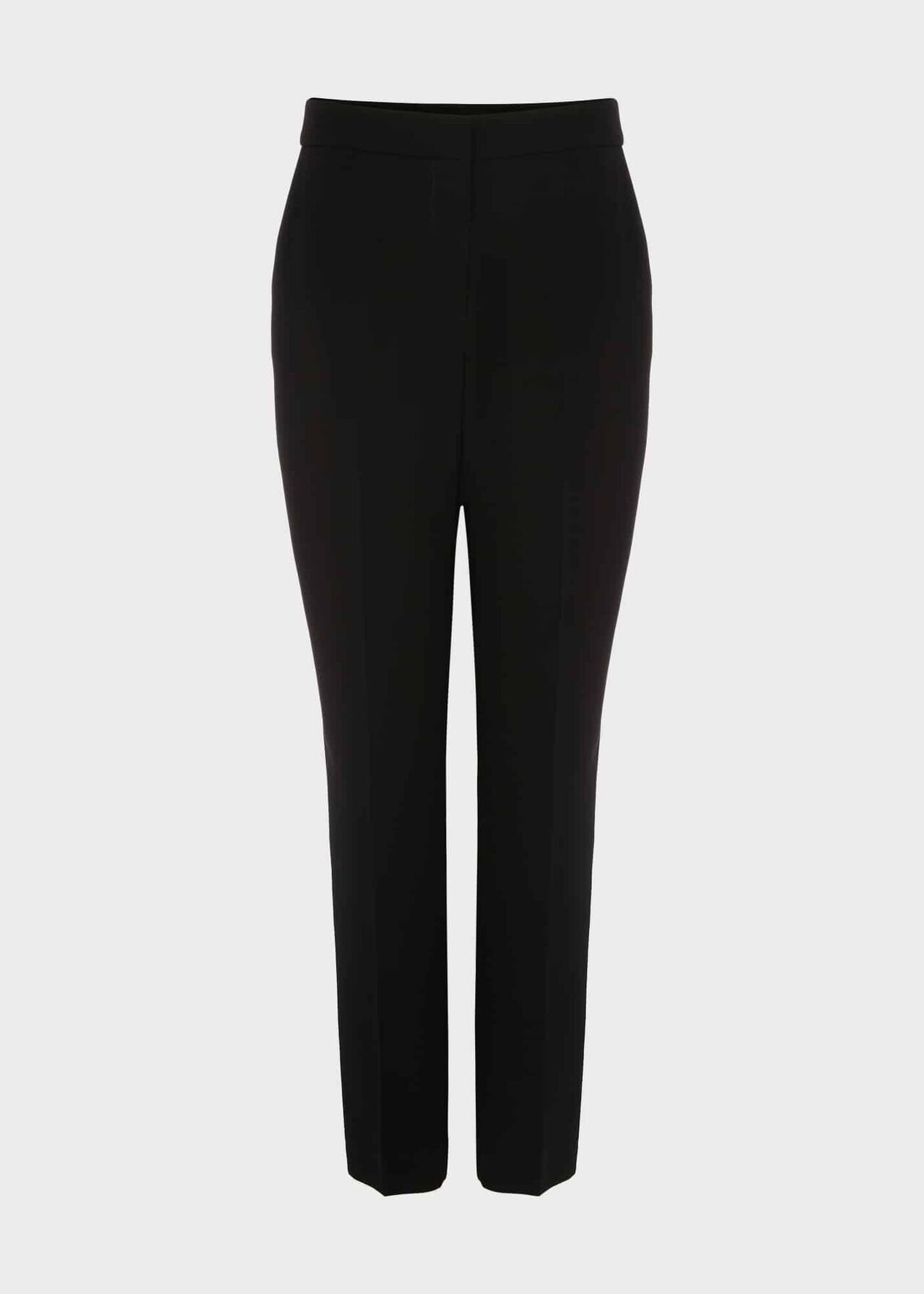 Petite Alva Tapered Trousers, Black, hi-res