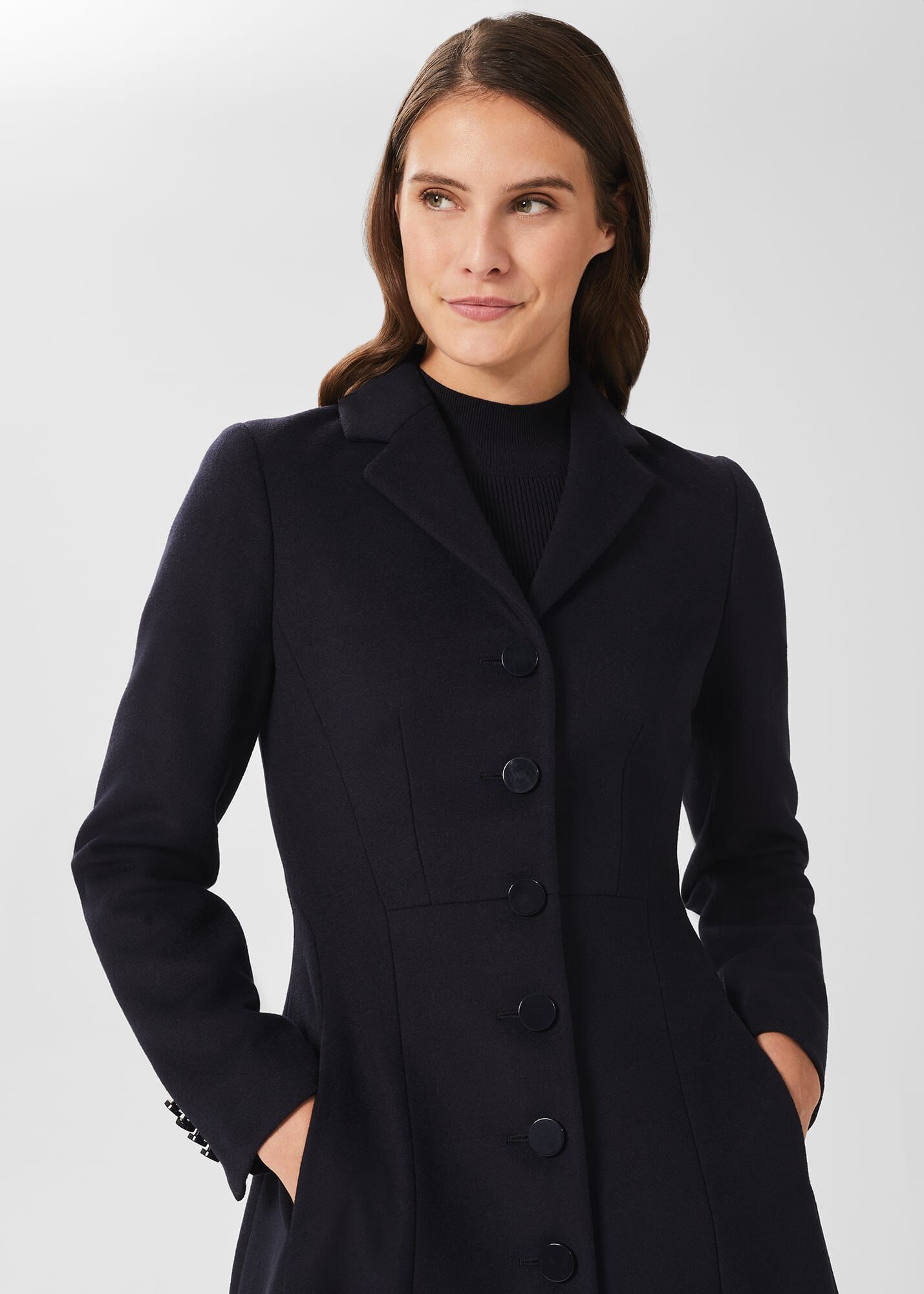 Milly Wool Blend Coat Hobbs US
