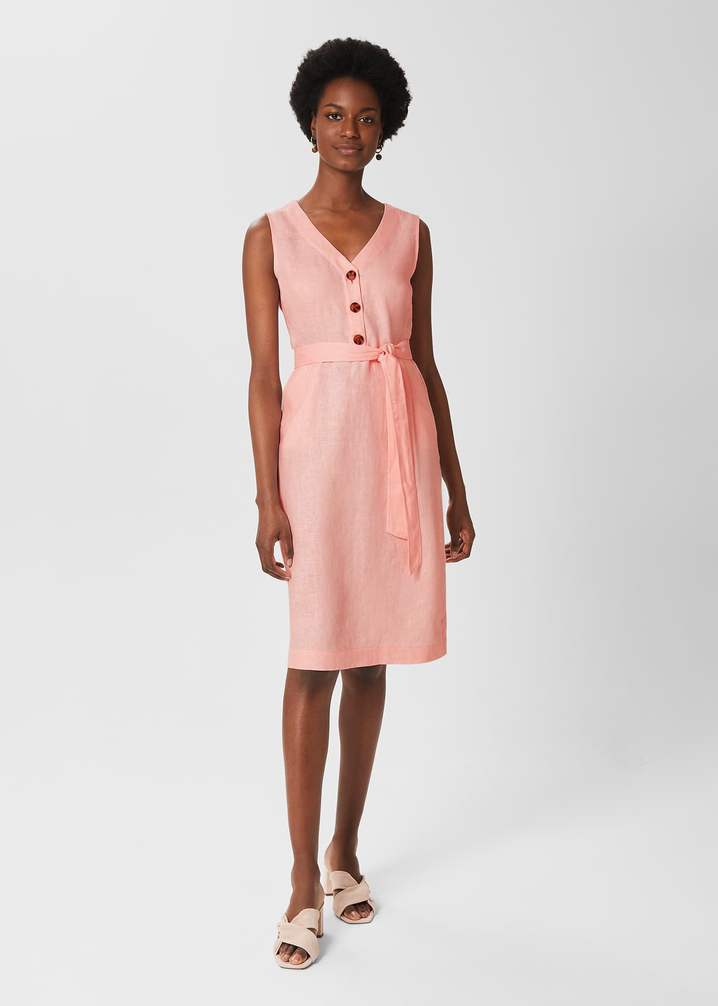 Jalen Linen Dress
