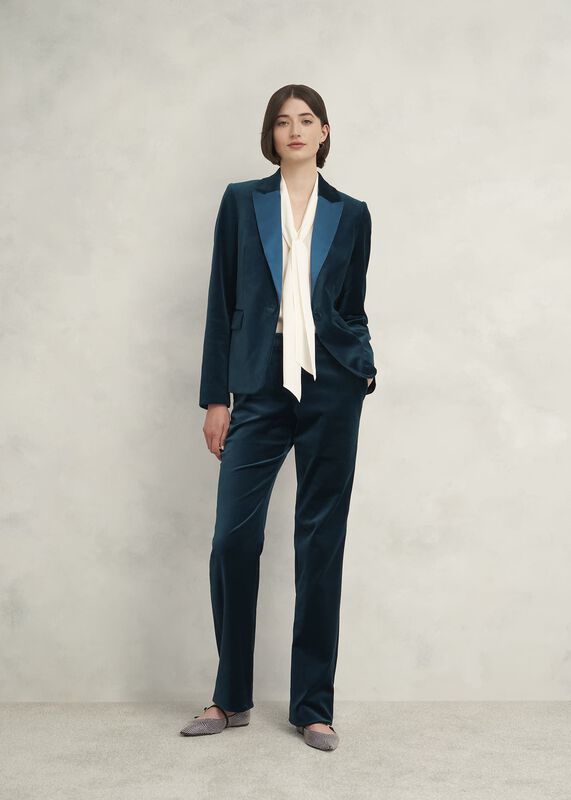 Luna Velvet Straight Pants