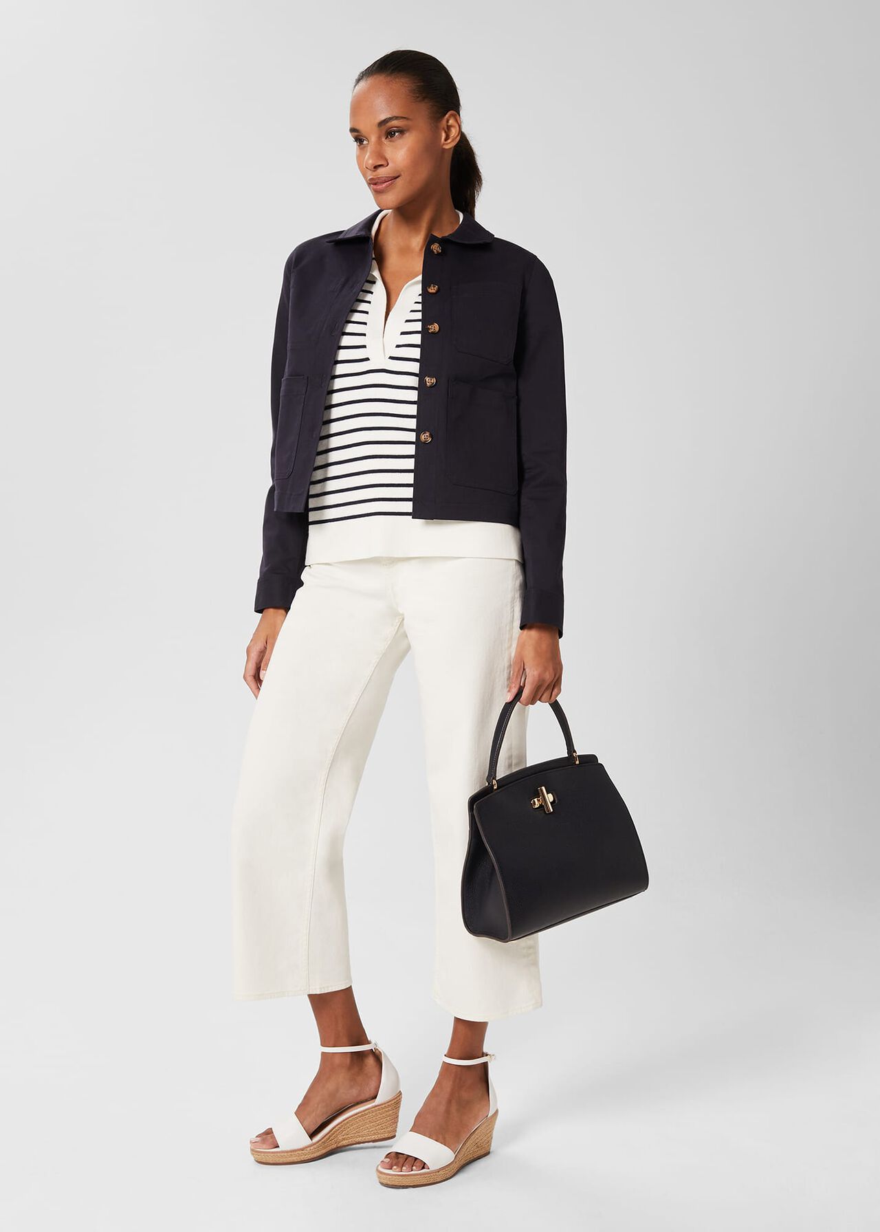 Highland Crossbody Bag, Navy, hi-res